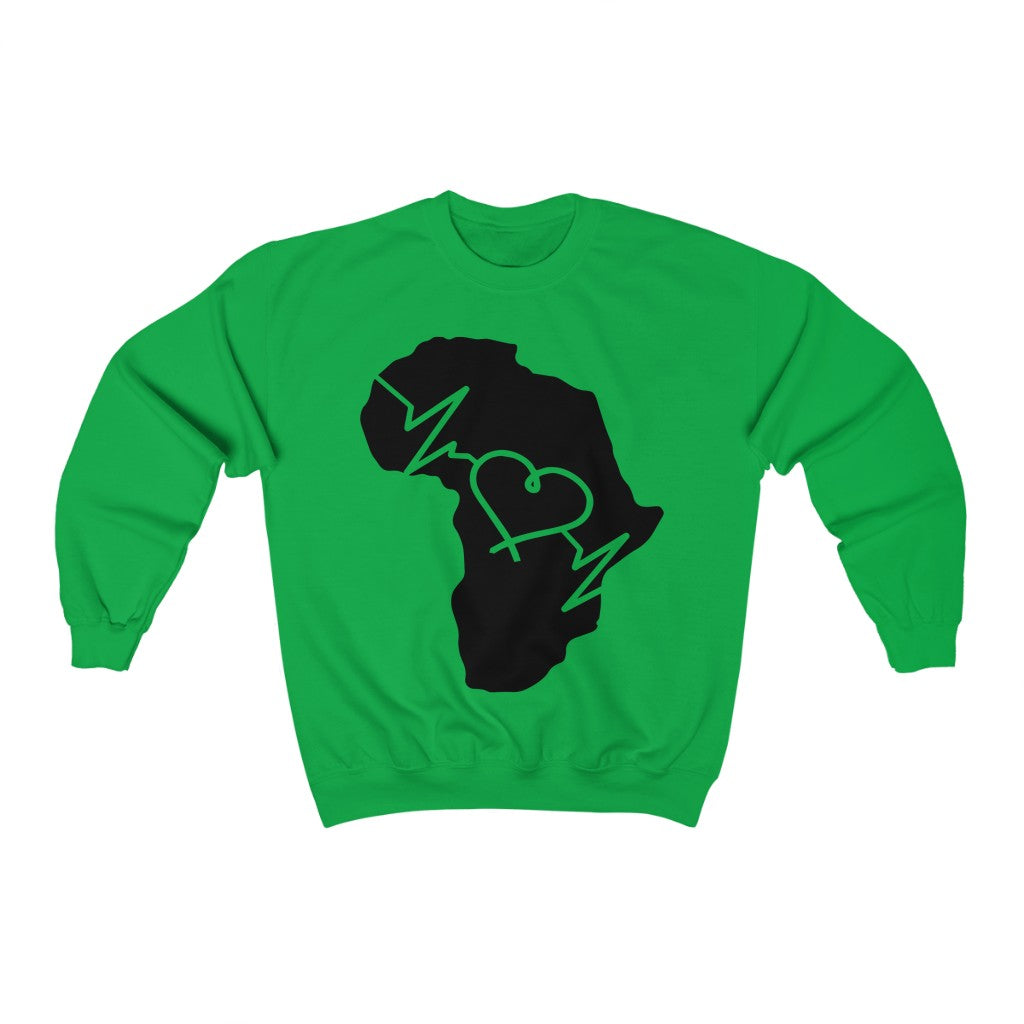 African Heartbeat Lifeline Sweatshirt