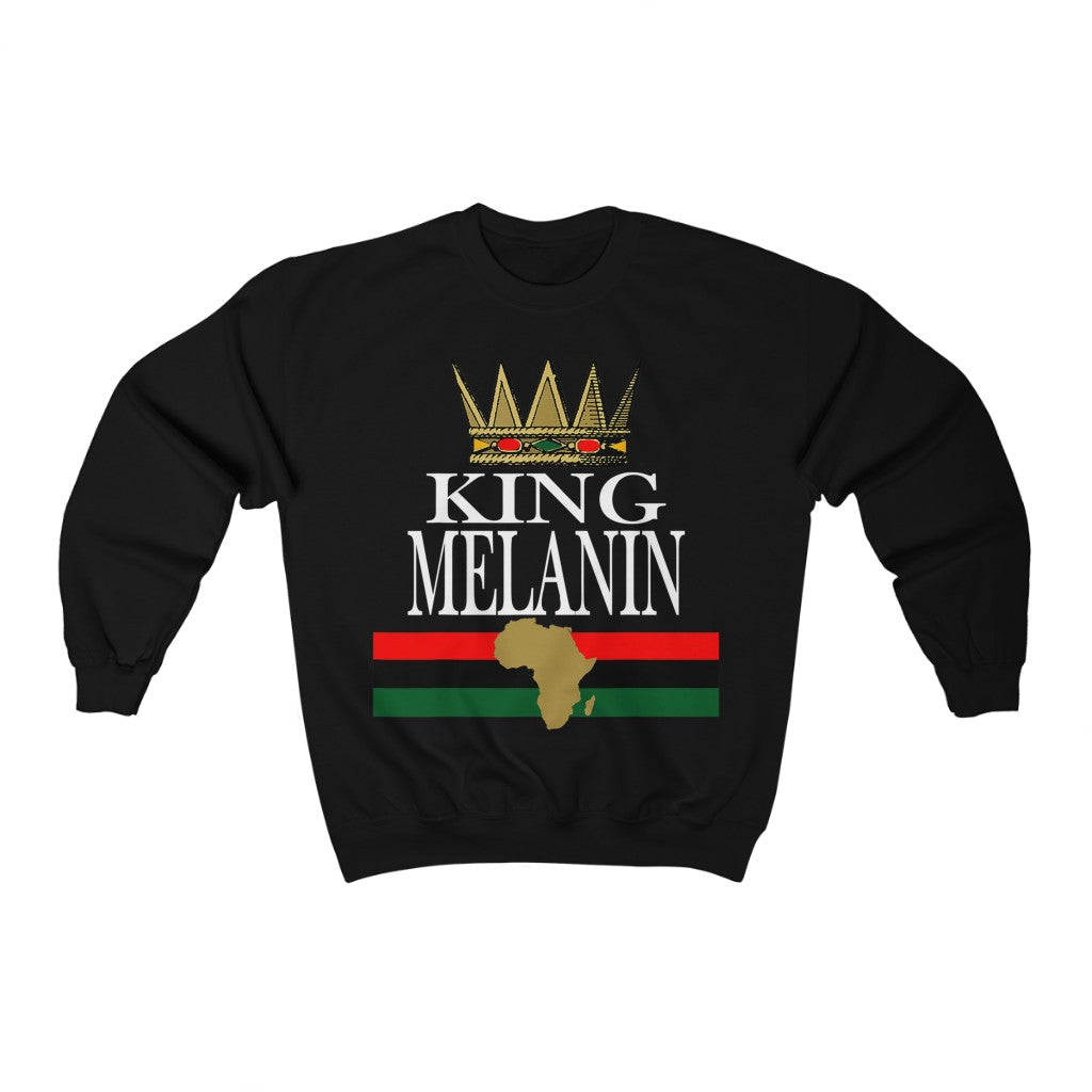 Black King Melanin Sweatshirt