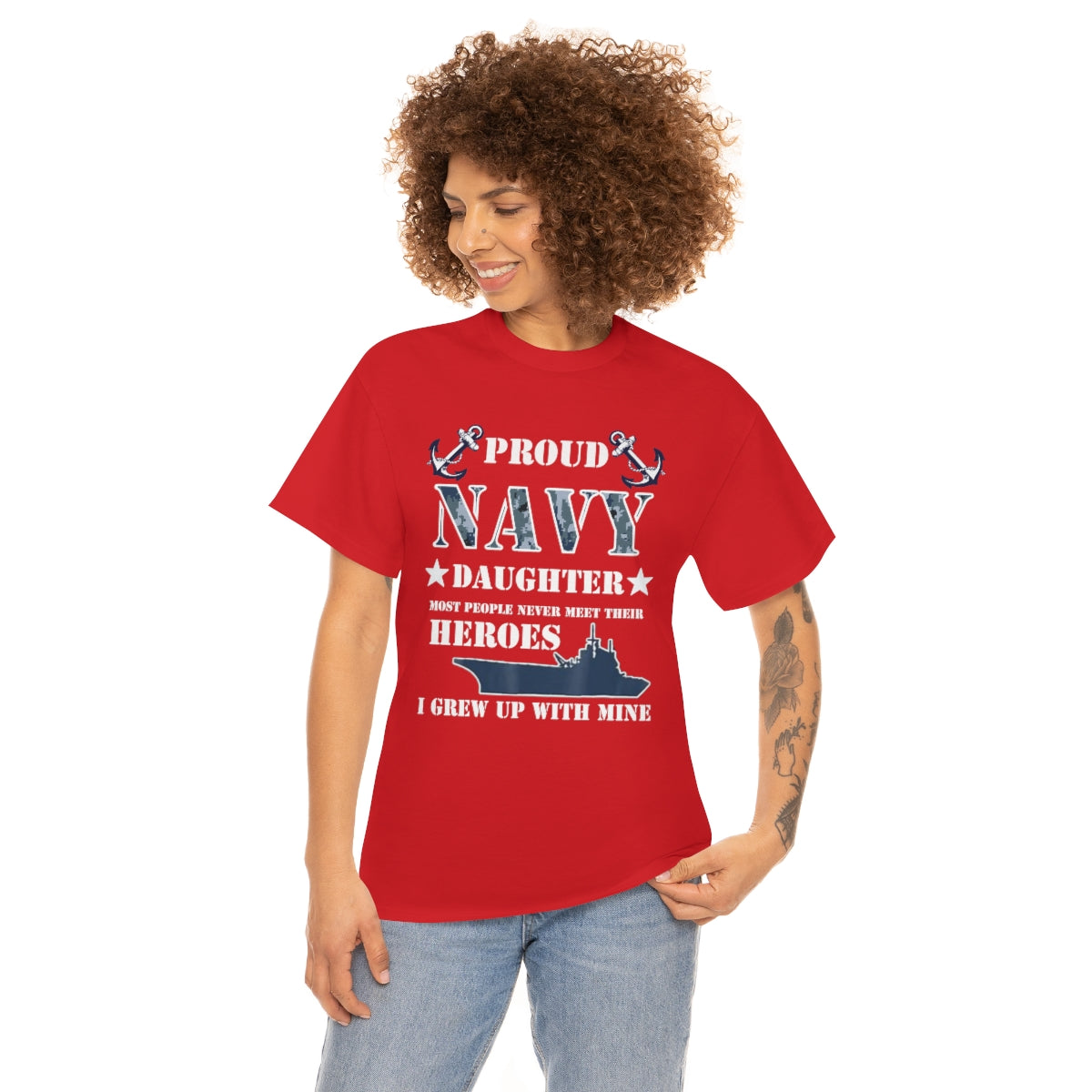 Proud Navy Daughter T-Shirt