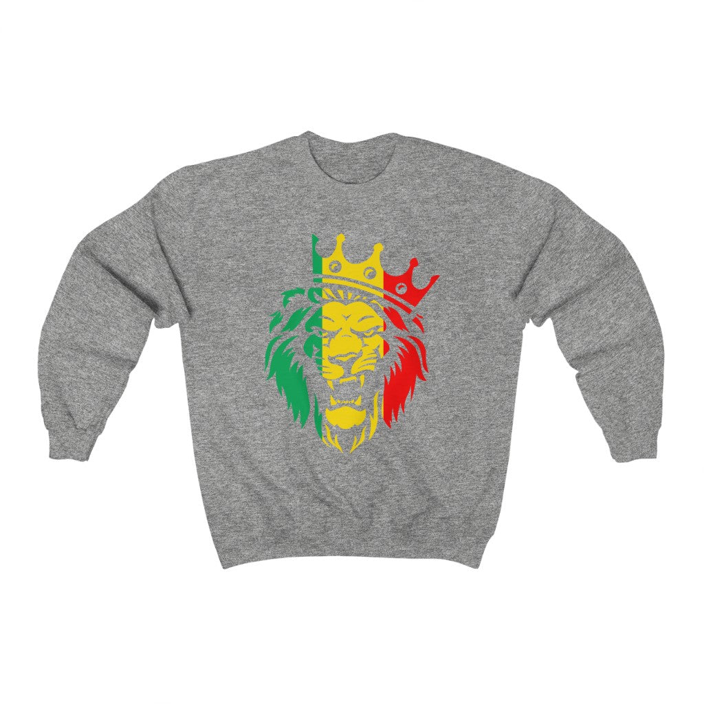 Rasta Lion Of Judah Rastafarian Reggae Ethiopian Lion Gift Sweatshirt