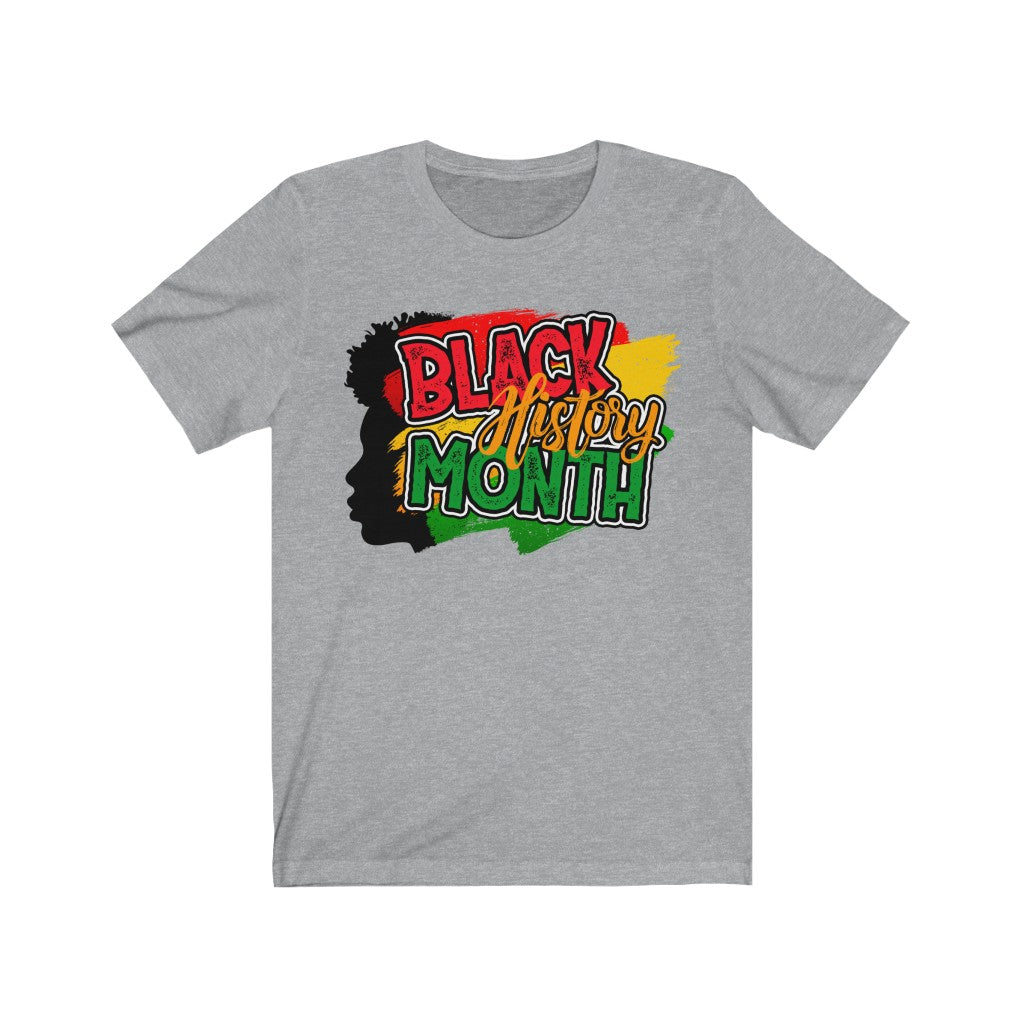 Black History Month Colorful Designer T-Shirt