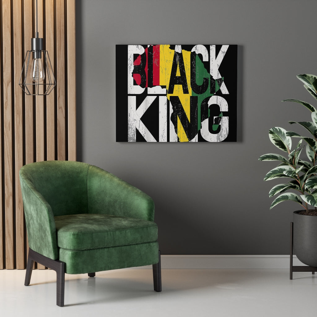 Black King Canvas