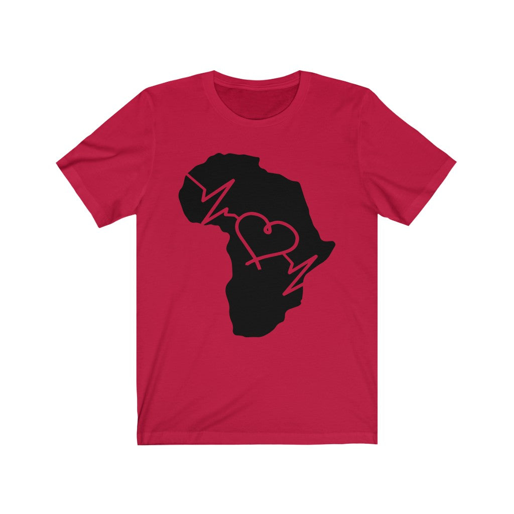African Heartbeat Lifeline T-Shirt