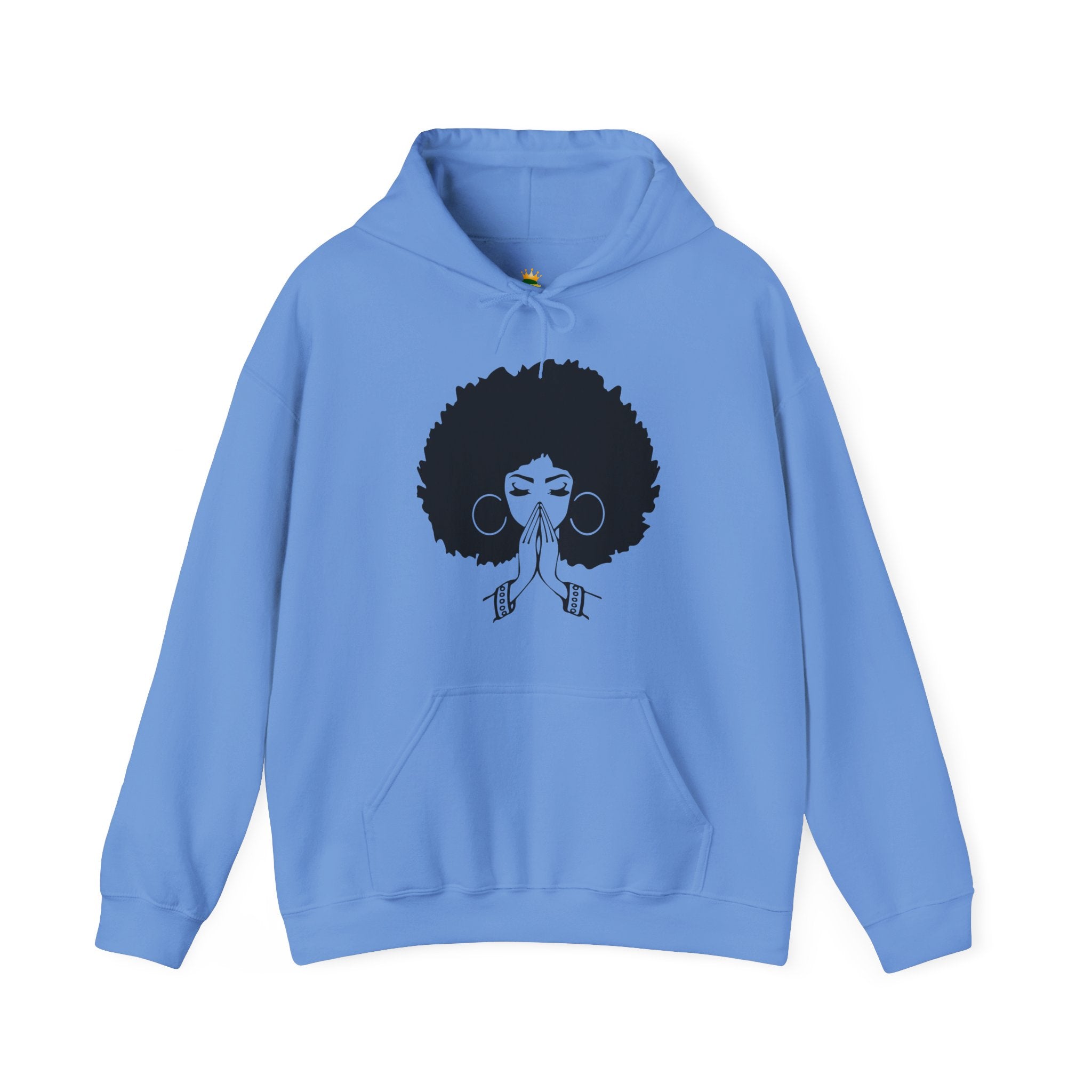 Afro Silhouette Prayer Hoodie