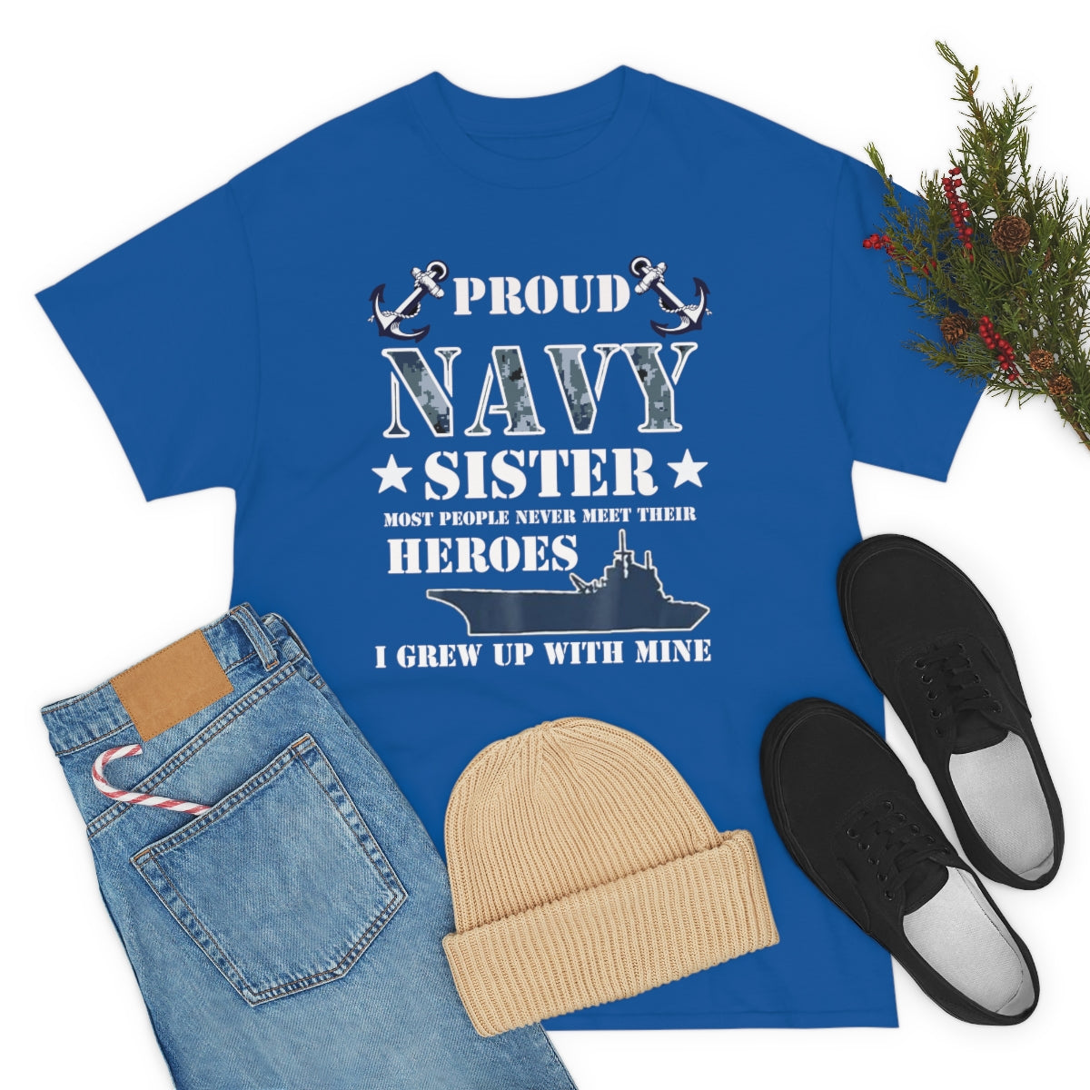 Proud Navy Sister T-Shirt