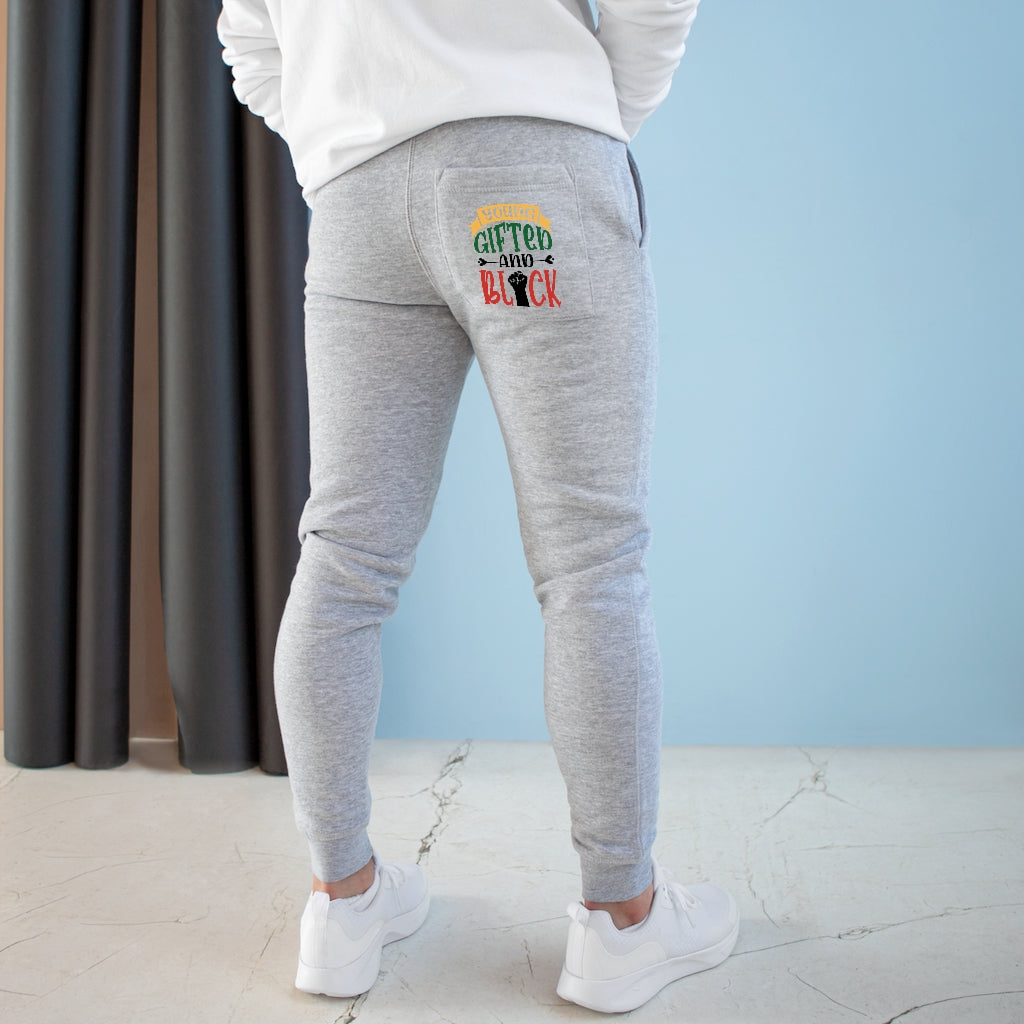 Premium Young Gifted and Black Fleece Joggers