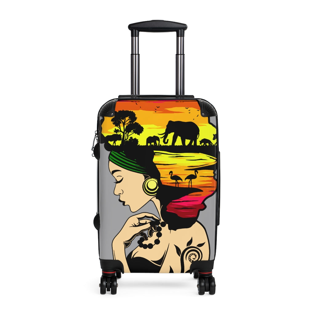 African Queen Cabin Suitcase