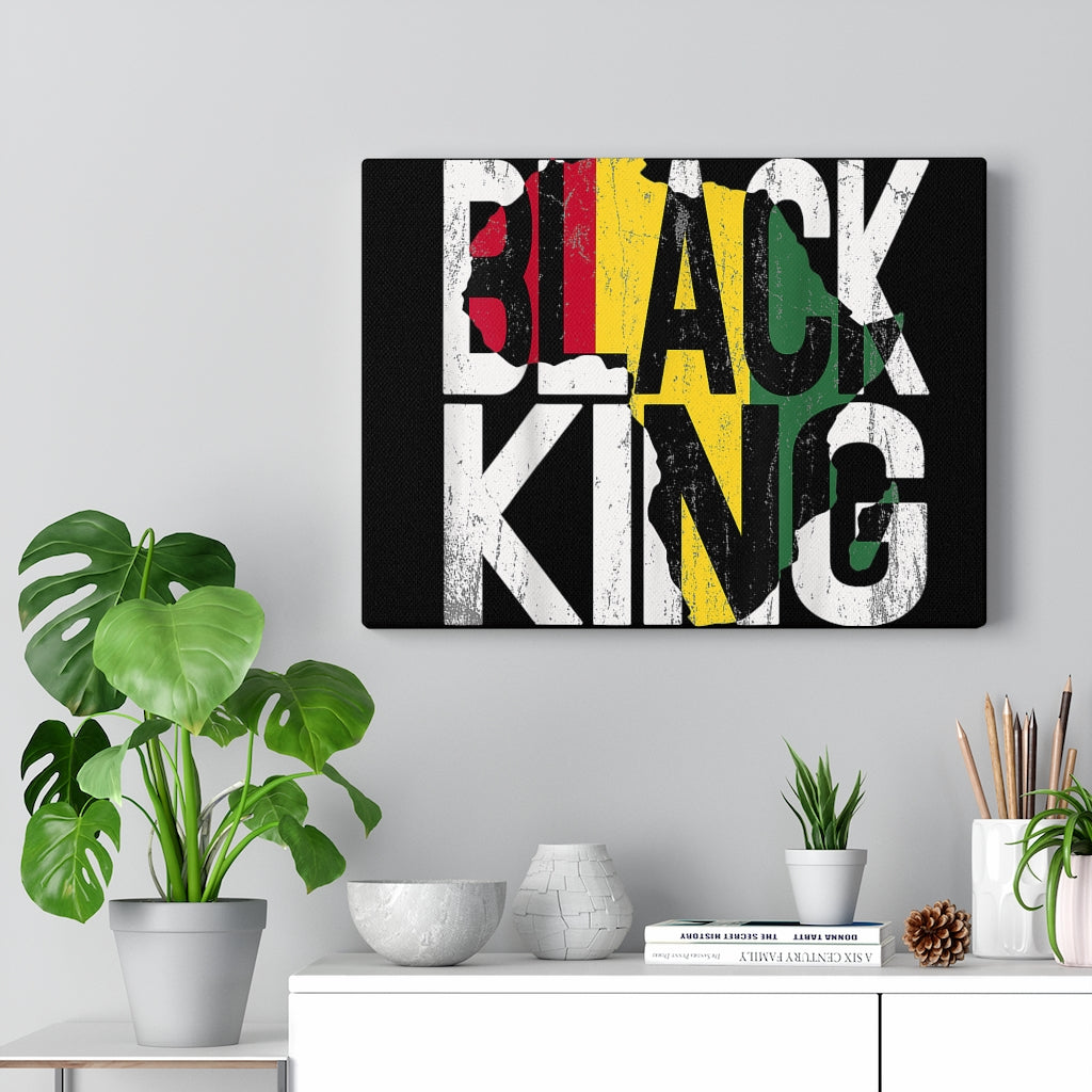 Black King Canvas