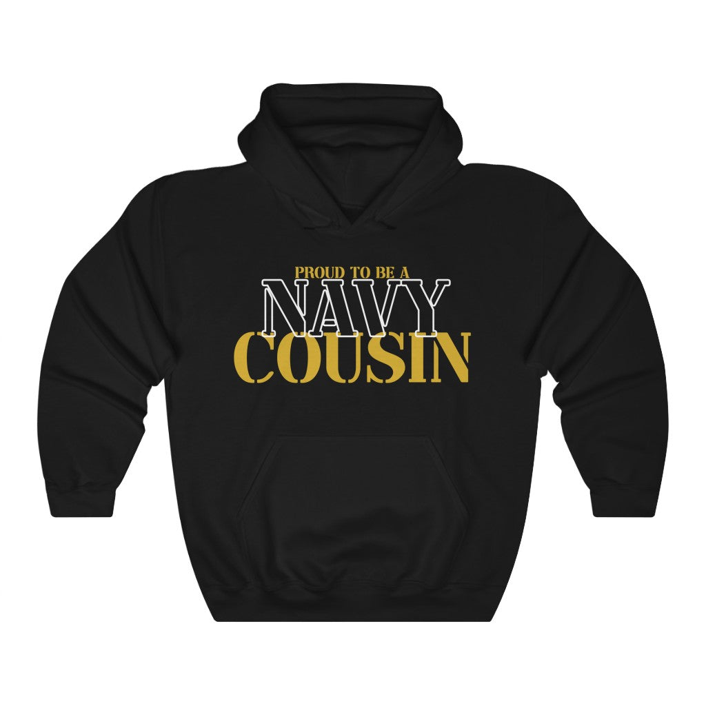 Proud To Be A Navy Cousin Hoodie