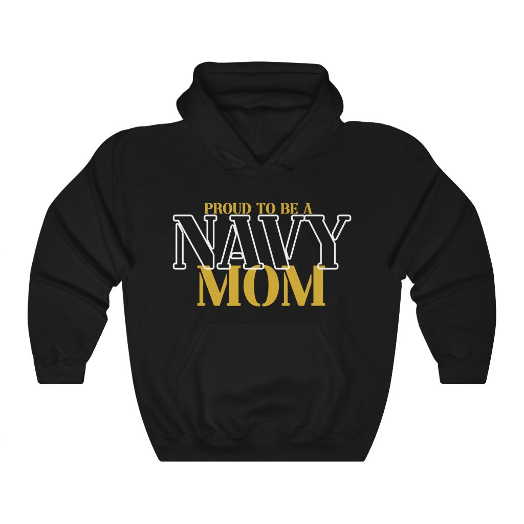 Proud To Be A Navy Mom Hoodie