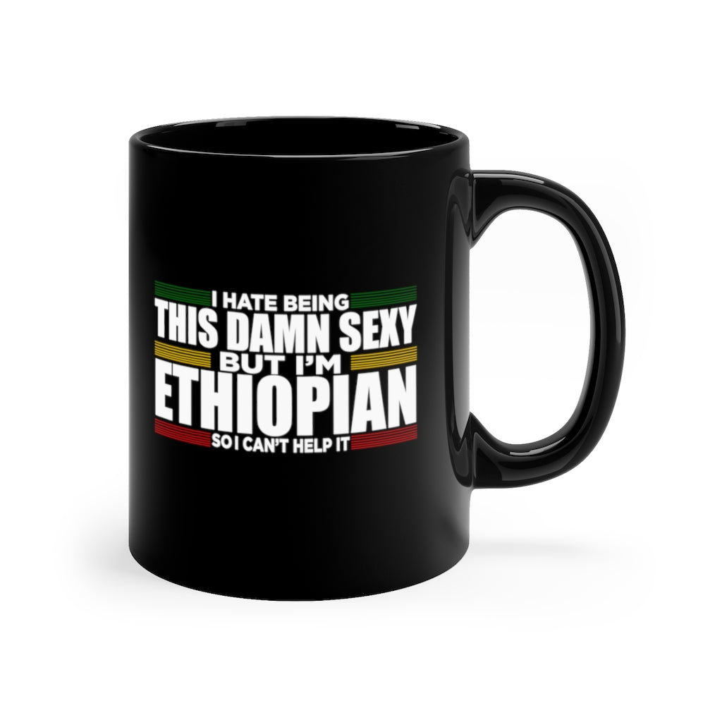 Ethiopian Beautiful Expressed 11oz Black Mug