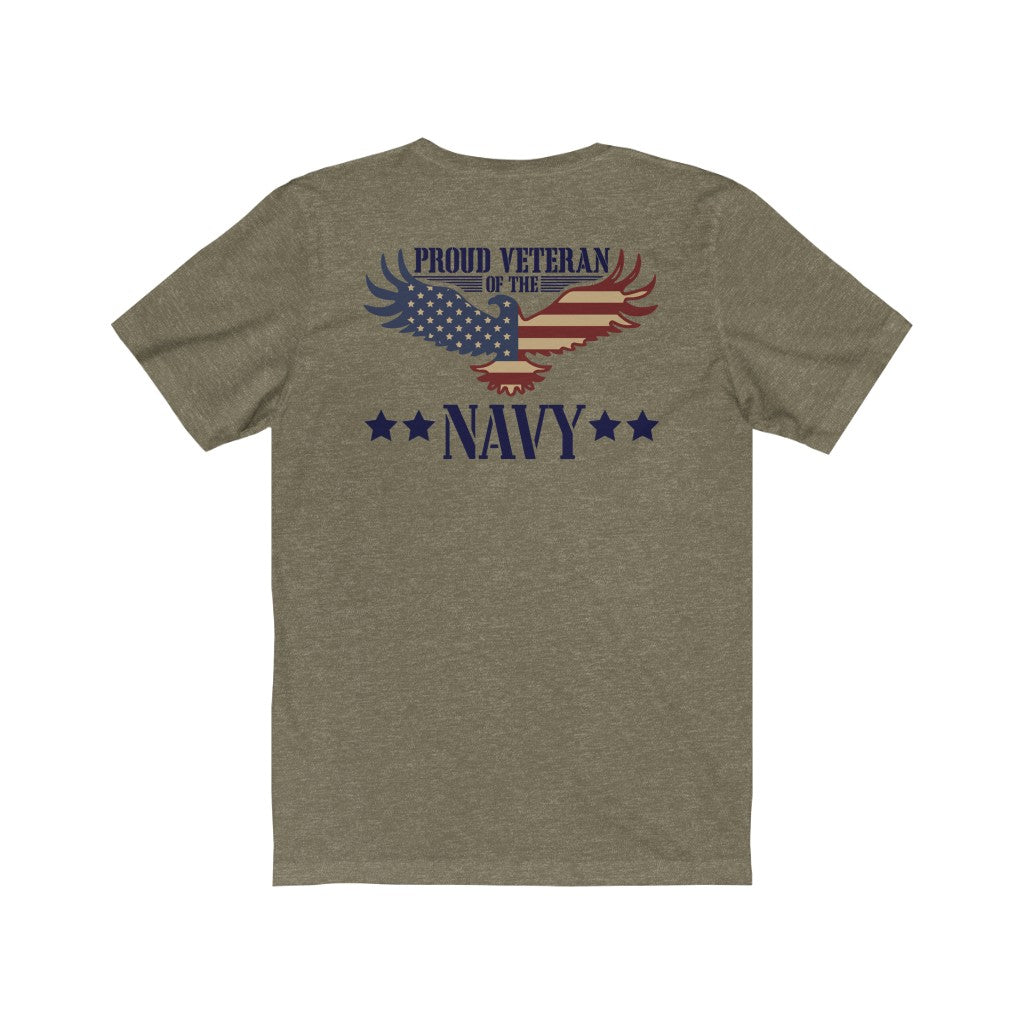 US Veteran Proud Navy Eagle T-Shirt