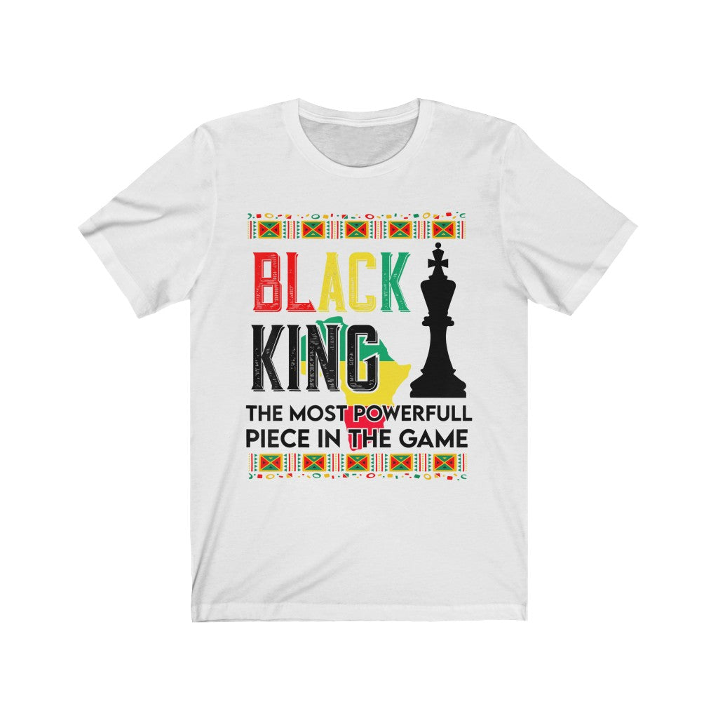 Black King The Most Powerful Piece Of The Game T-Shirt