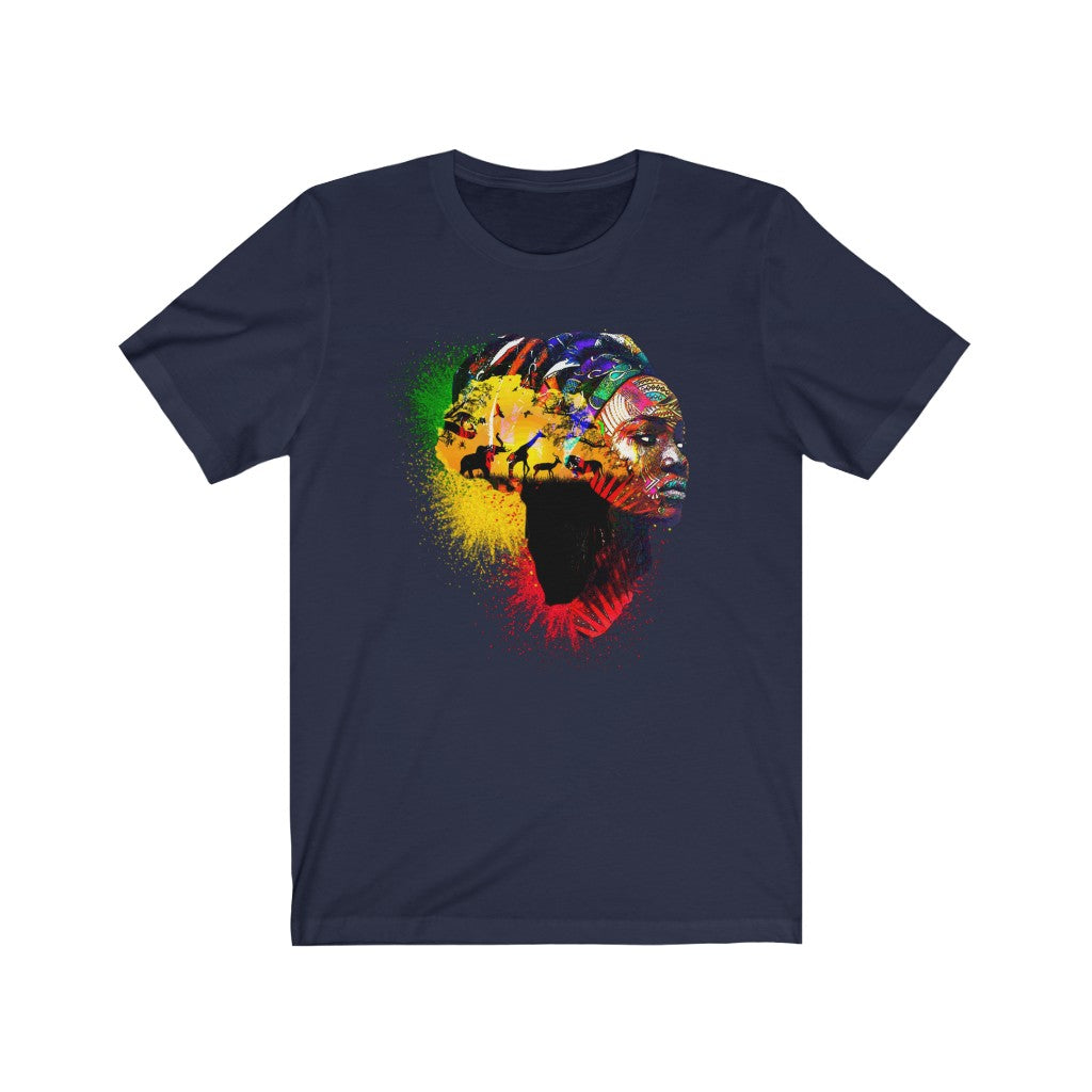 Mama African Black Queen T-Shirt