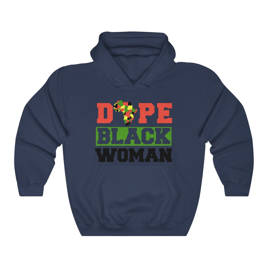 Dope Black Woman Hoodie