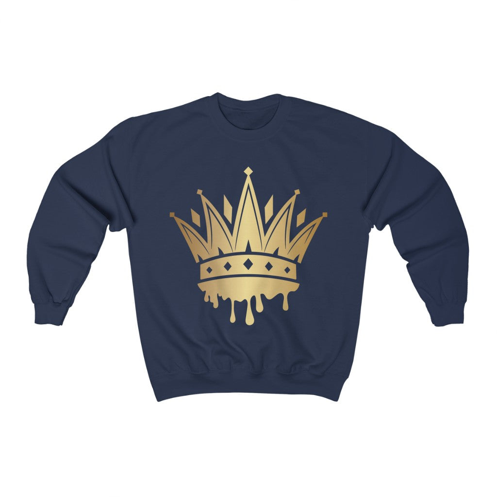 Queen Crown Drip Sweatshirt