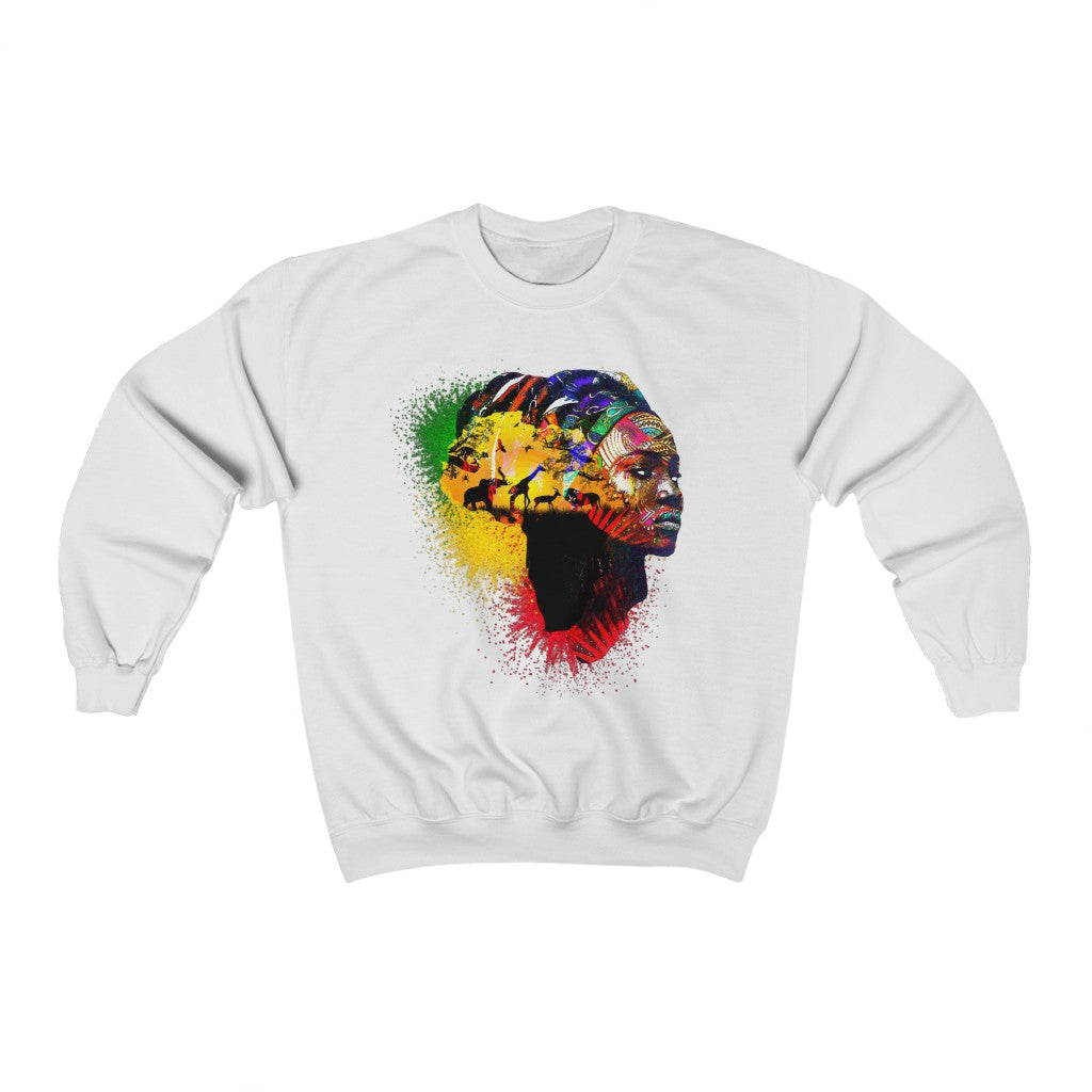 Mama African Black Queen Sweatshirt