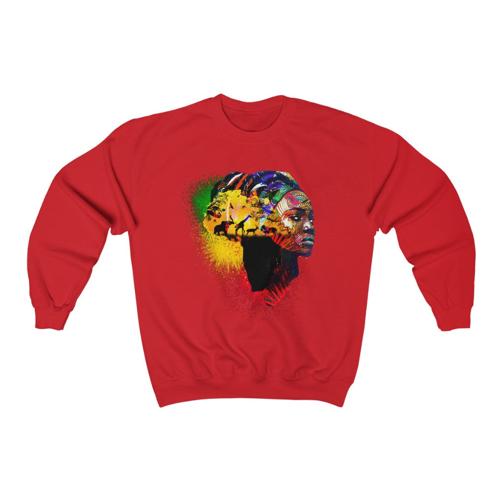 Mama African Black Queen Sweatshirt