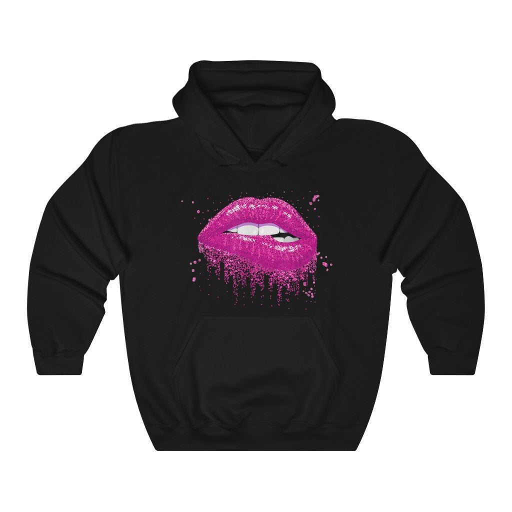 Pink Lips For A Queen Hoodie