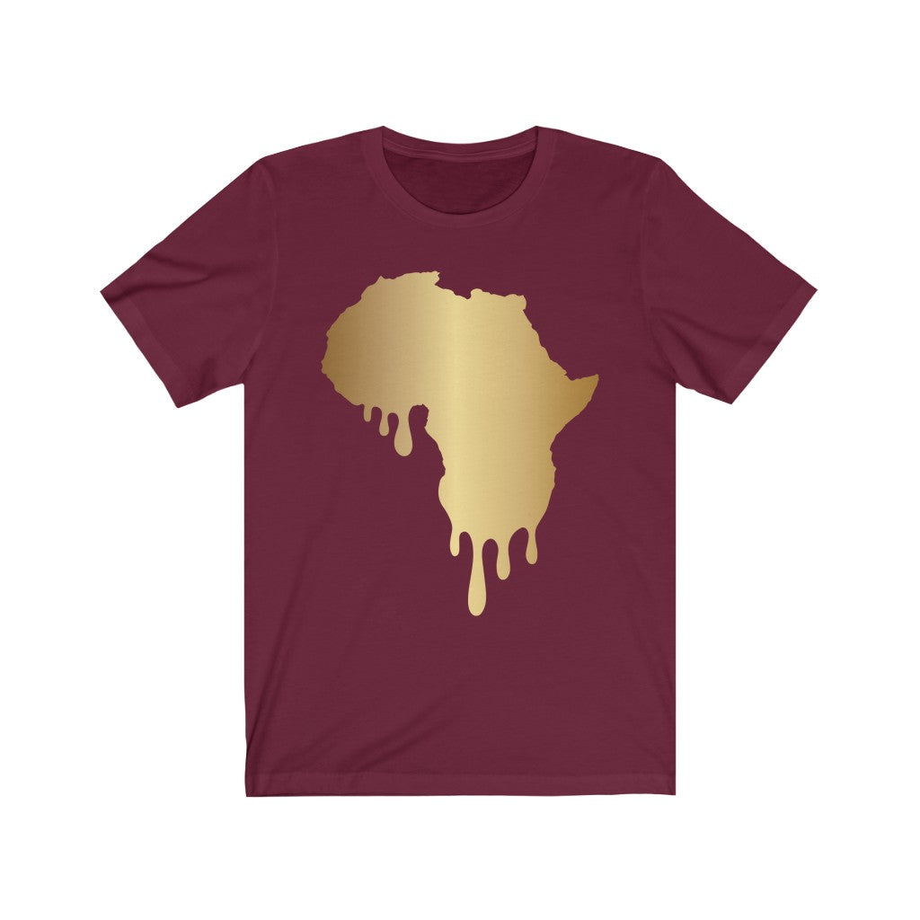 Golden Africa Drip T-Shirt