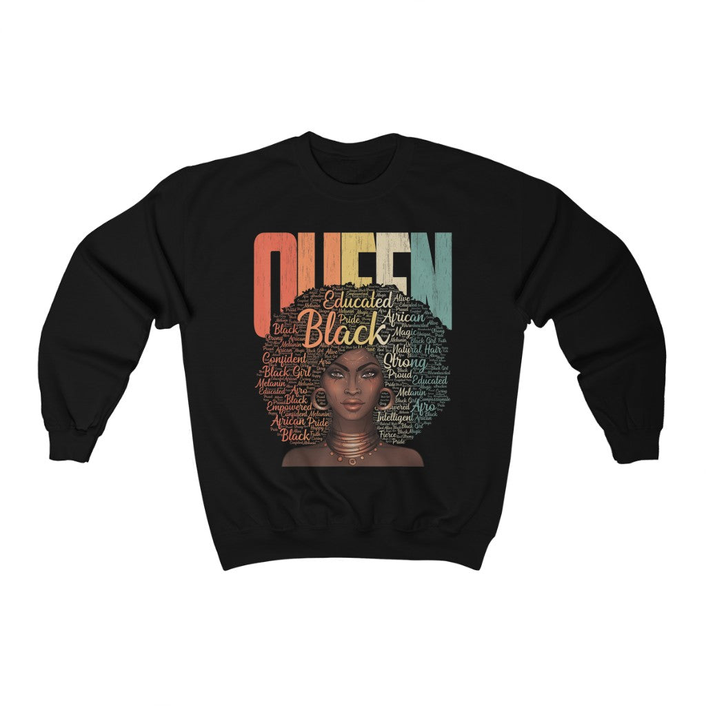 Educated Black Queen Sweatshirt