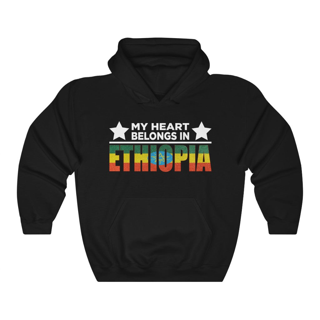 My Heart Belongs In Ethiopia Hoodie