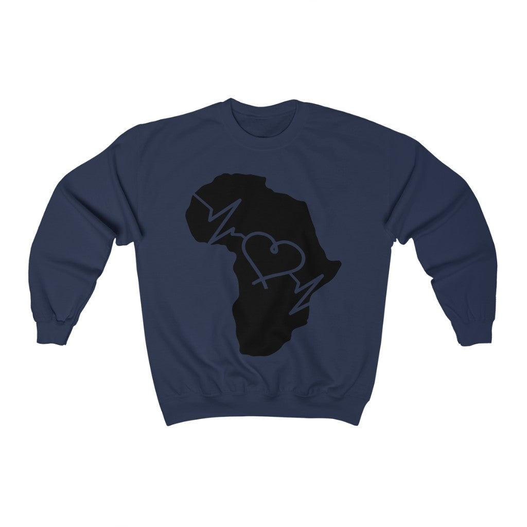 African Heartbeat Lifeline Sweatshirt