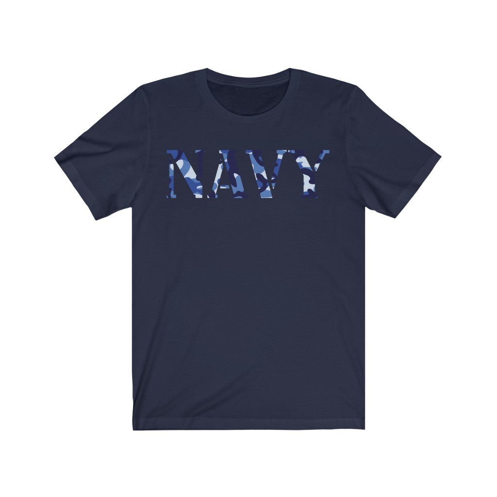 Navy Core Camouflaged Tee