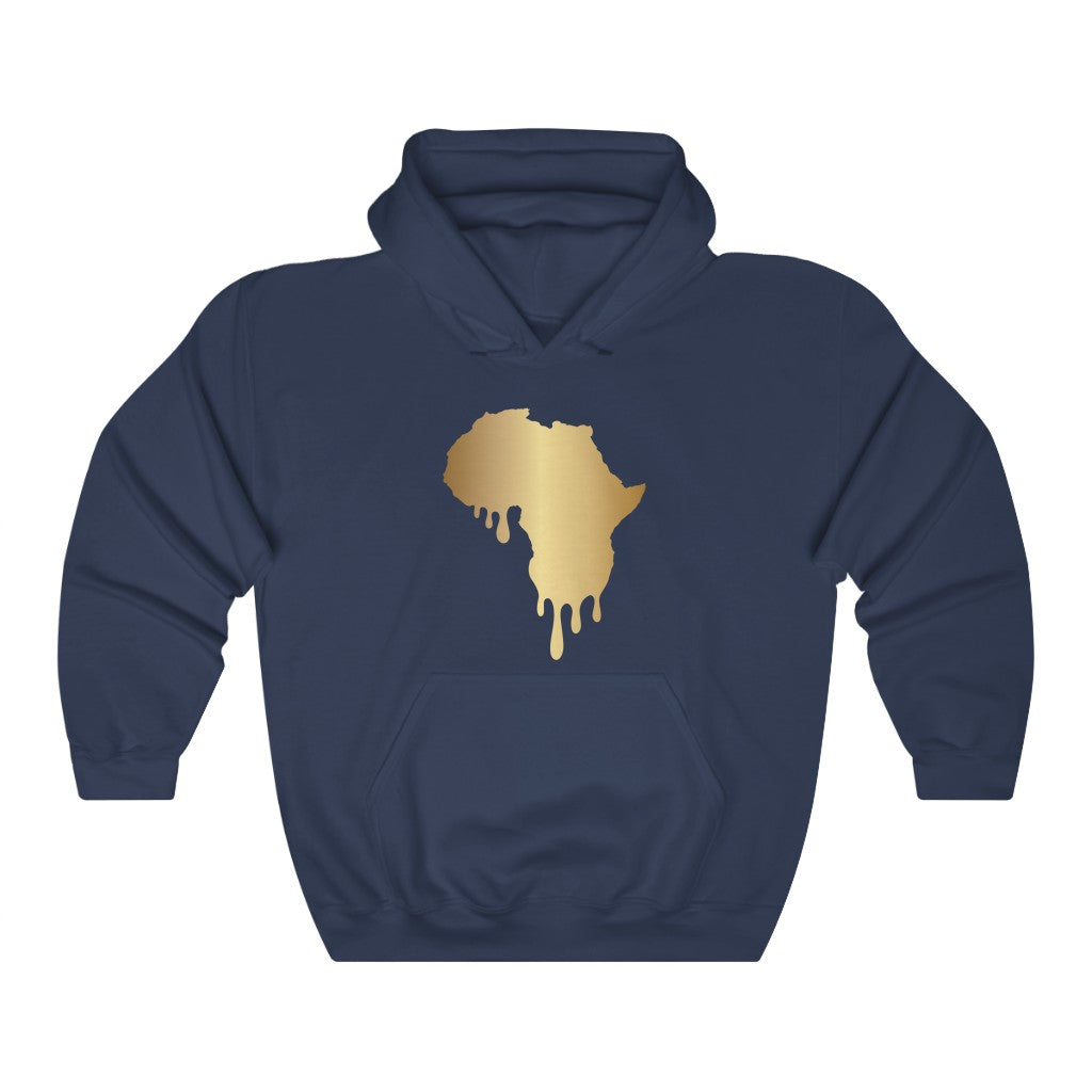 Golden Africa Drip Hoodie