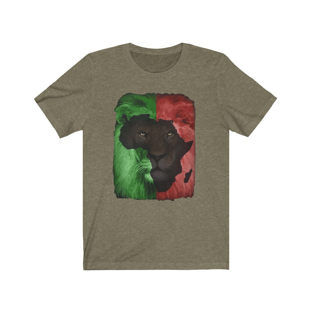 Lion Of Judah Rastafarian Reggae Ethiopian Lion Gift T-Shirt