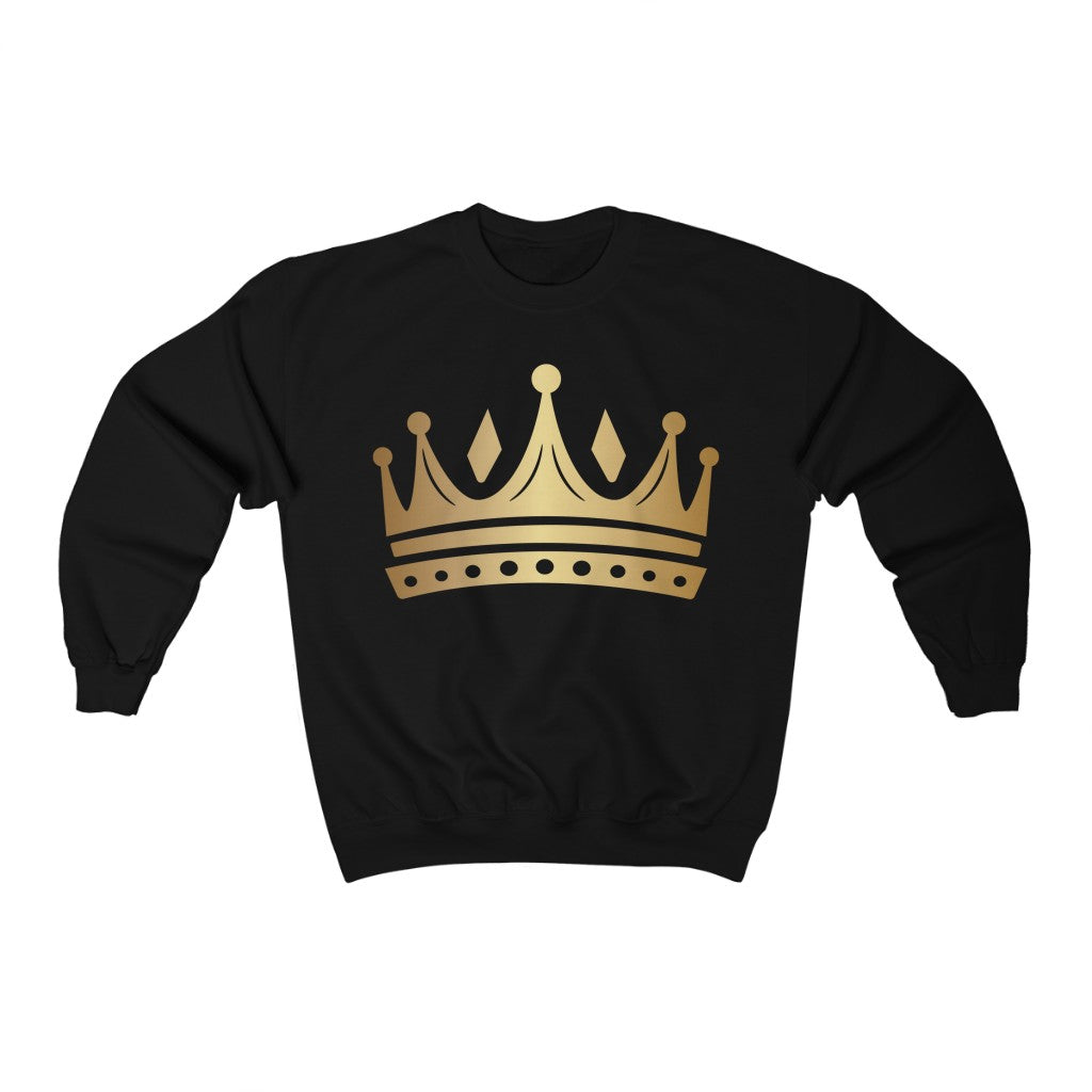 Golden King Crown Sweatshirt