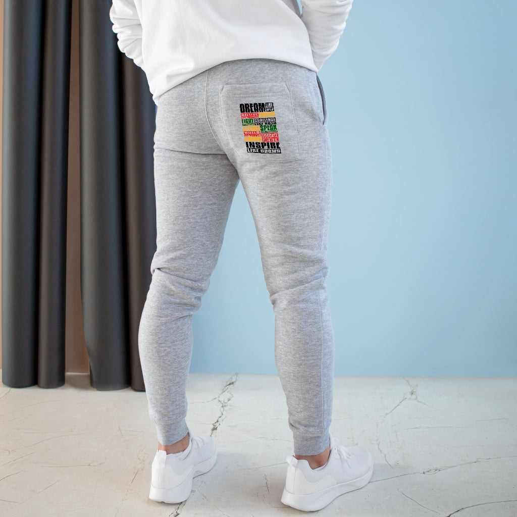 Dream Like Martin Premium Fleece Joggers