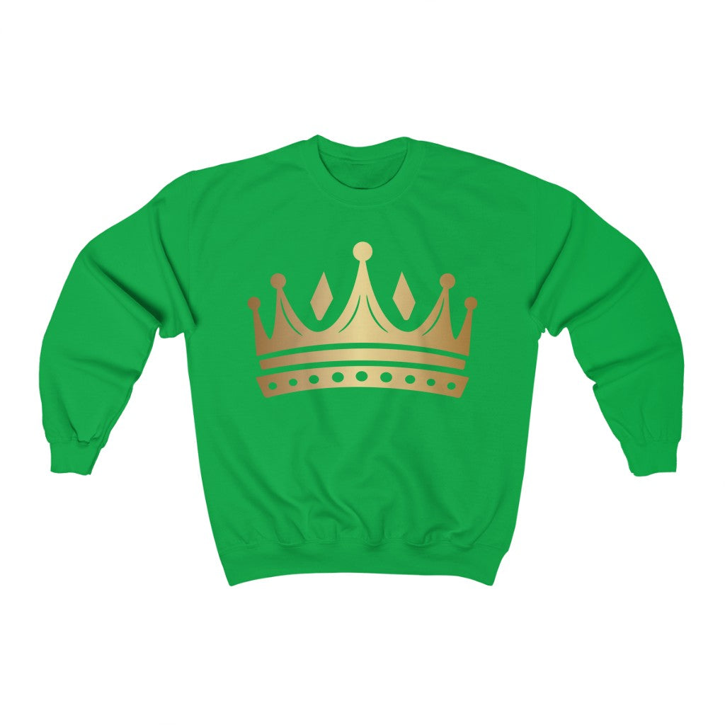 Golden King Crown Sweatshirt