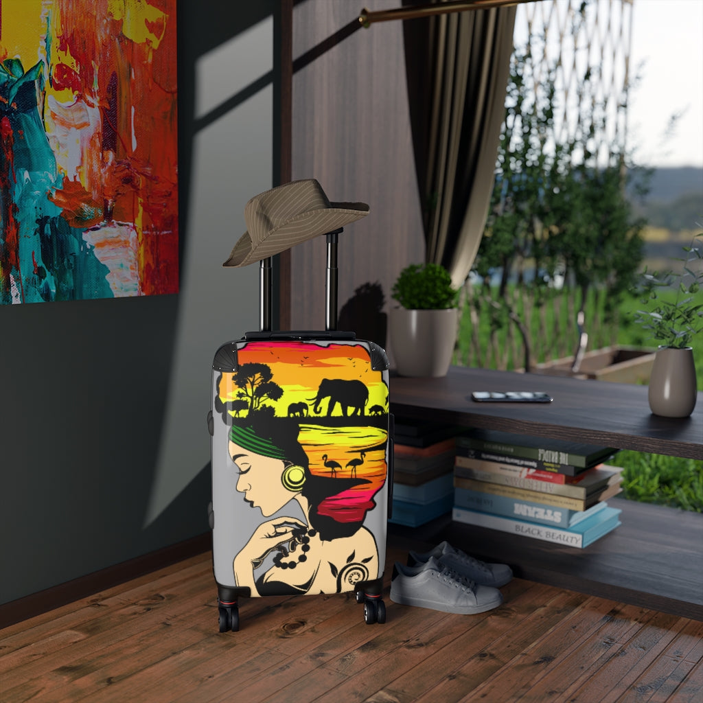 African Queen Cabin Suitcase