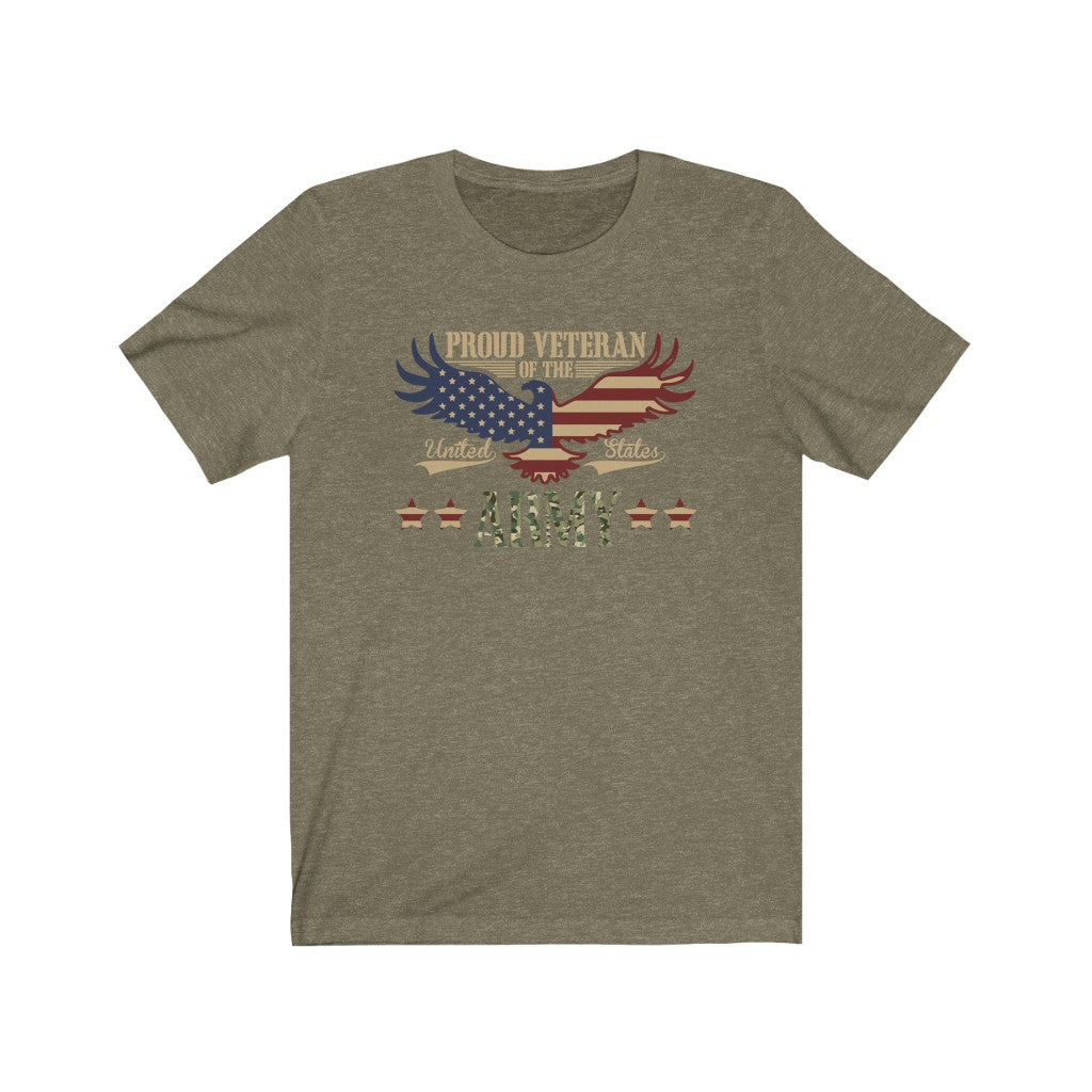US Veteran Proud Army Eagle T-Shirt