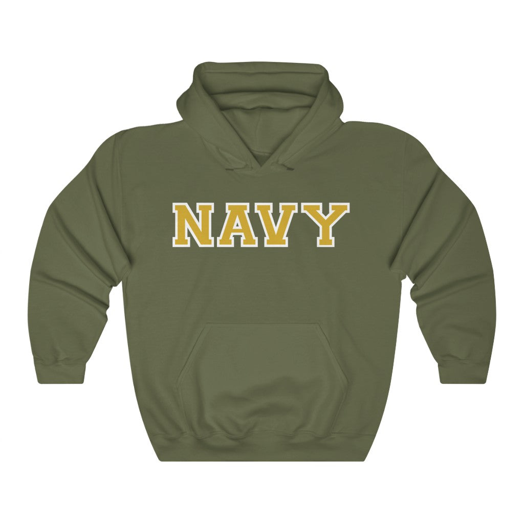 Navy Core Golden Hoodie