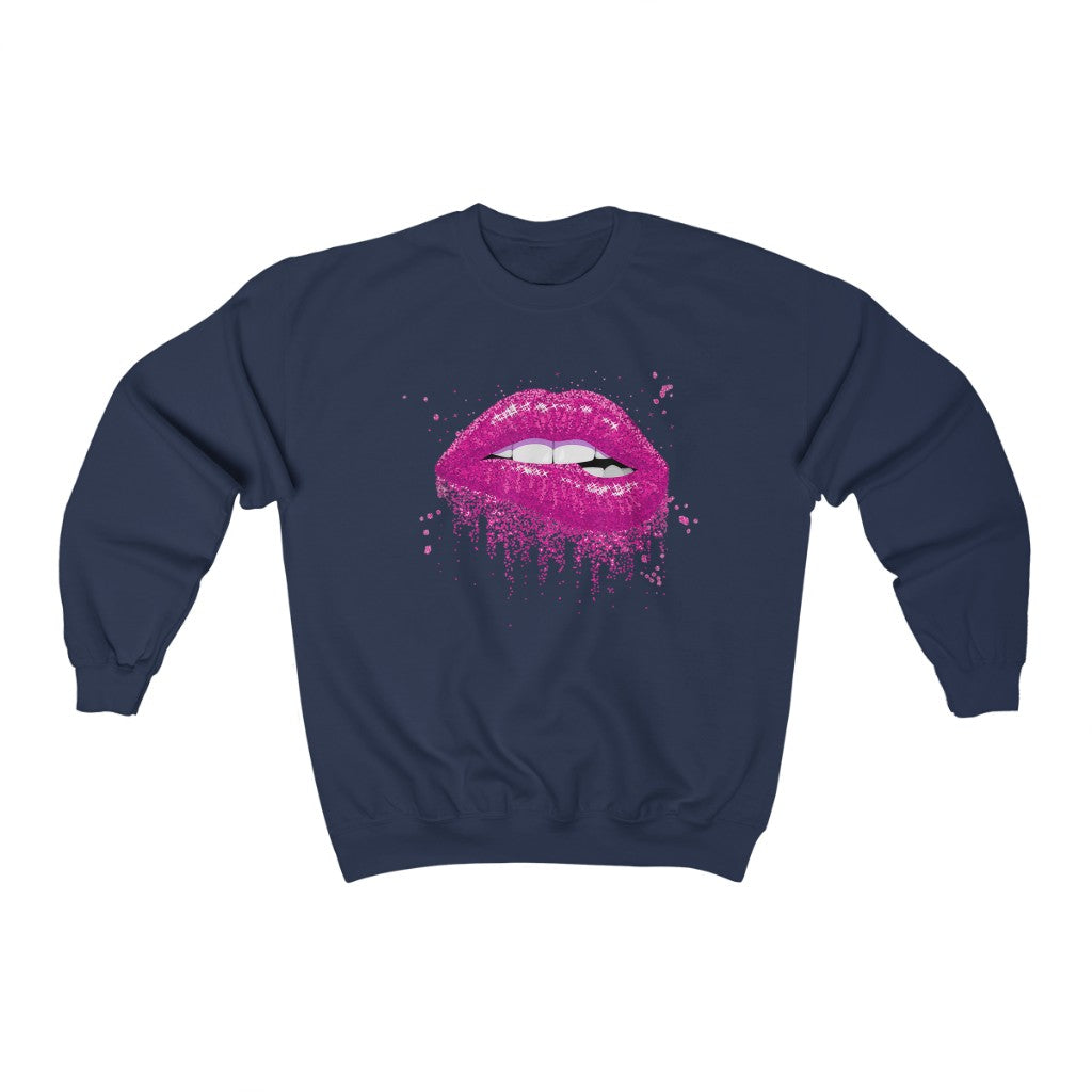 Pink Lips For A Queen Sweatshirt