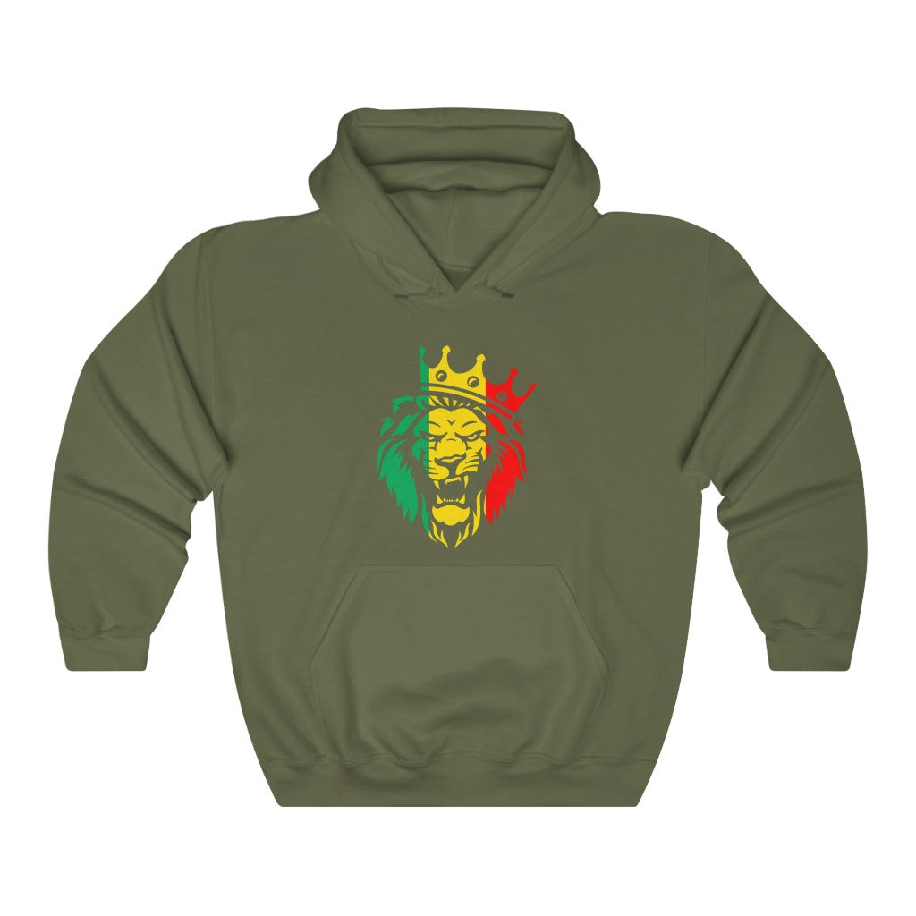 Rasta Lion Of Judah Rastafarian Reggae Ethiopian Lion Gift Hoodie