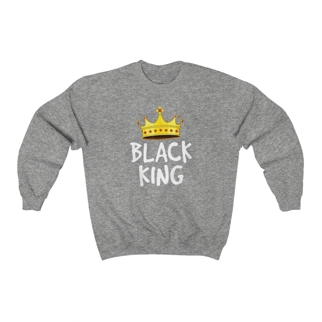 Black King Crown Sweatshirt