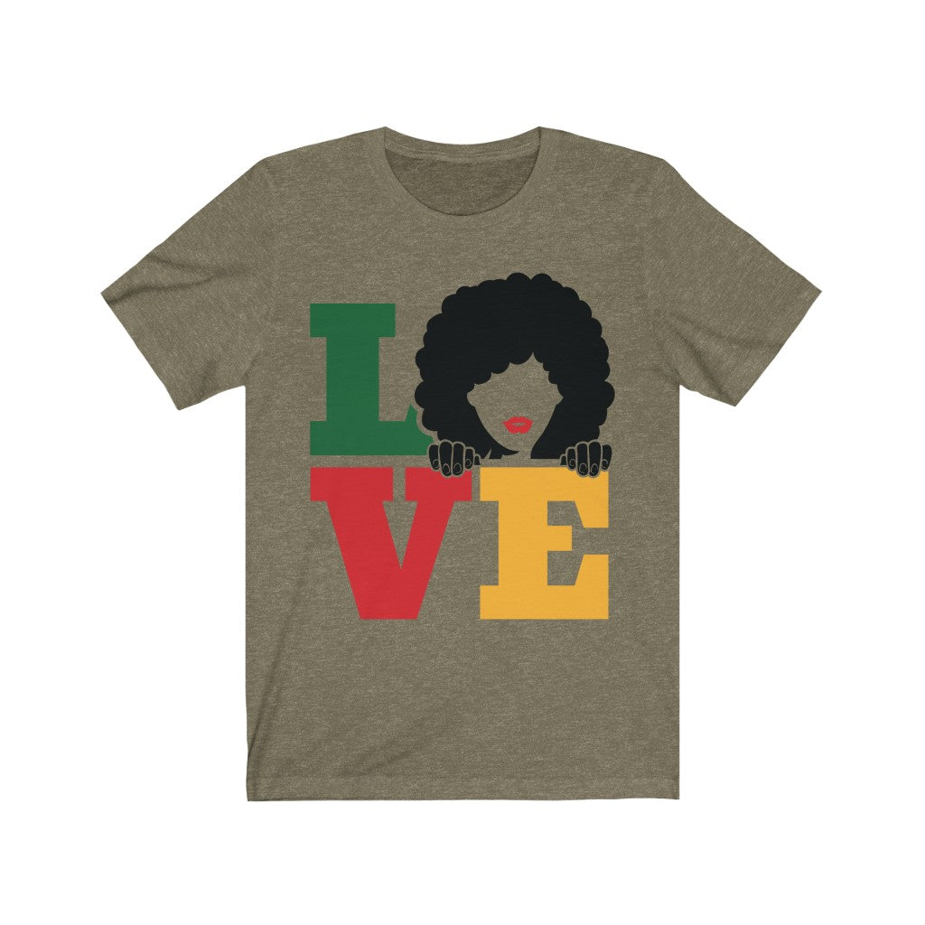 Love Black Women Beauty T-Shirt