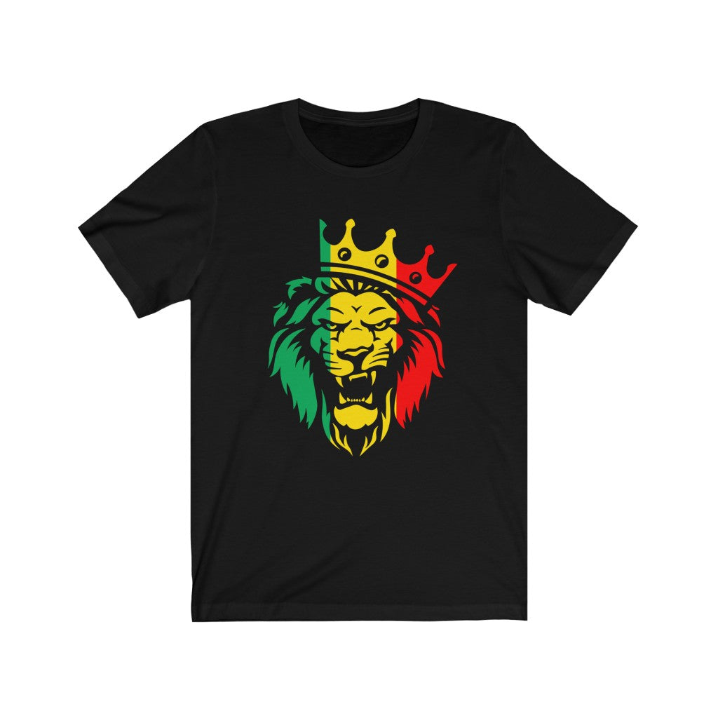 Rasta Lion Of Judah Rastafarian Reggae Ethiopian Lion Gift T-Shirt