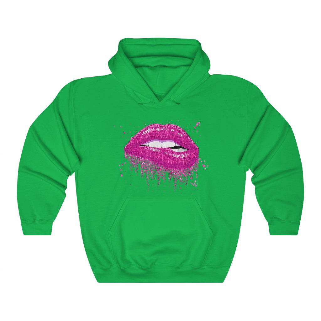 Pink Lips For A Queen Hoodie