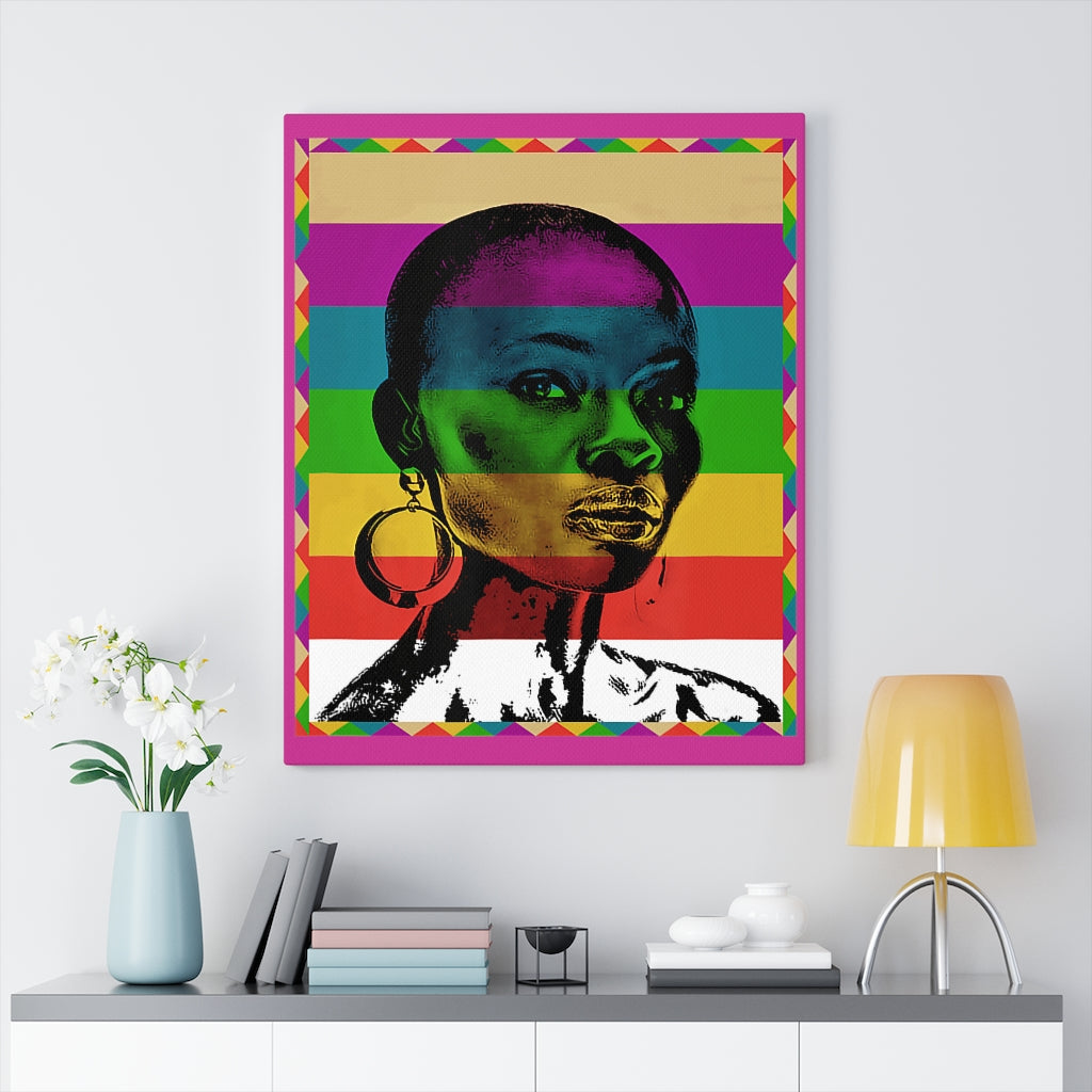 African Queen Art Canvas