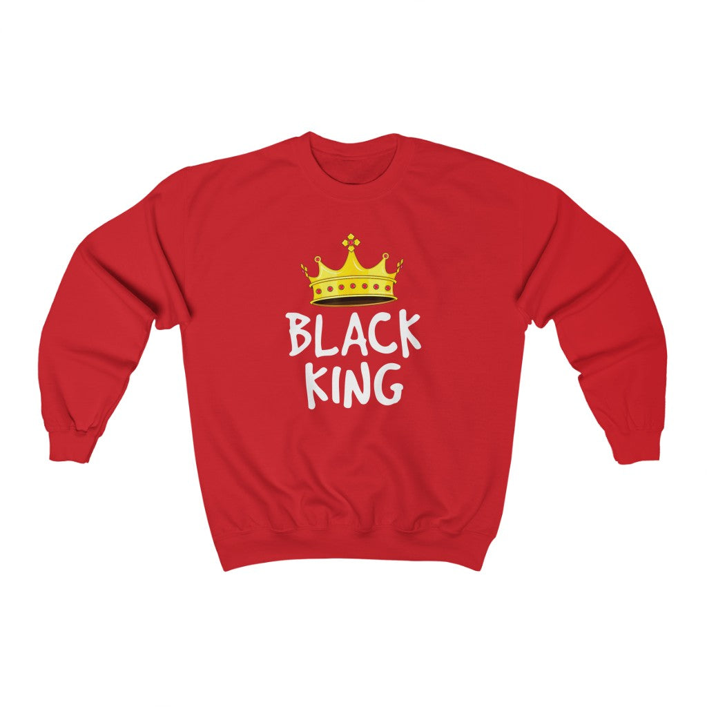Black King Crown Sweatshirt