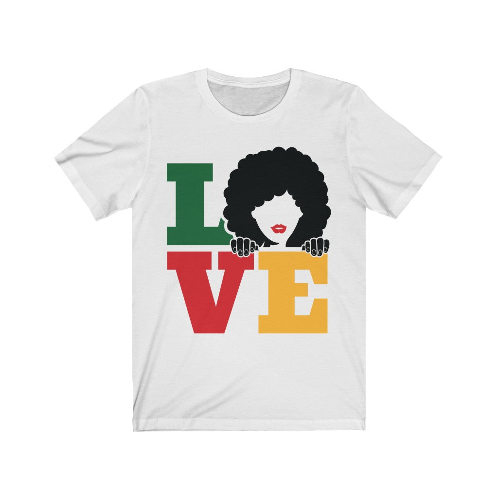 Love Black Women Beauty T-Shirt