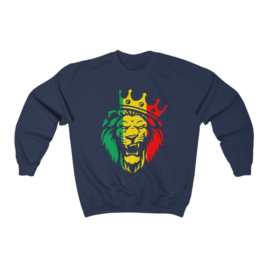 Rasta Lion Of Judah Rastafarian Reggae Ethiopian Lion Gift Sweatshirt