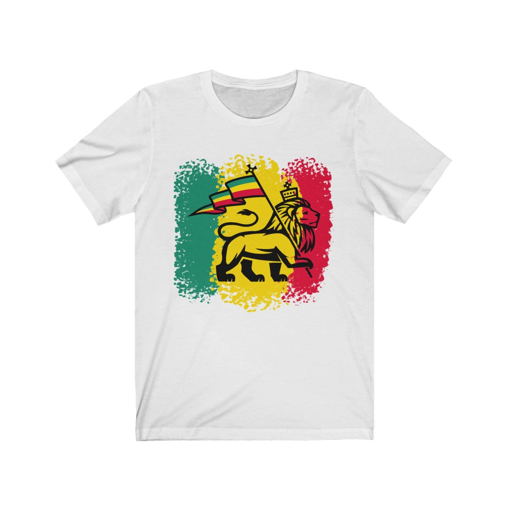 Rasta Lion Of Judah Rastafarian Reggae Ethiopian Lion Gift T-Shirt