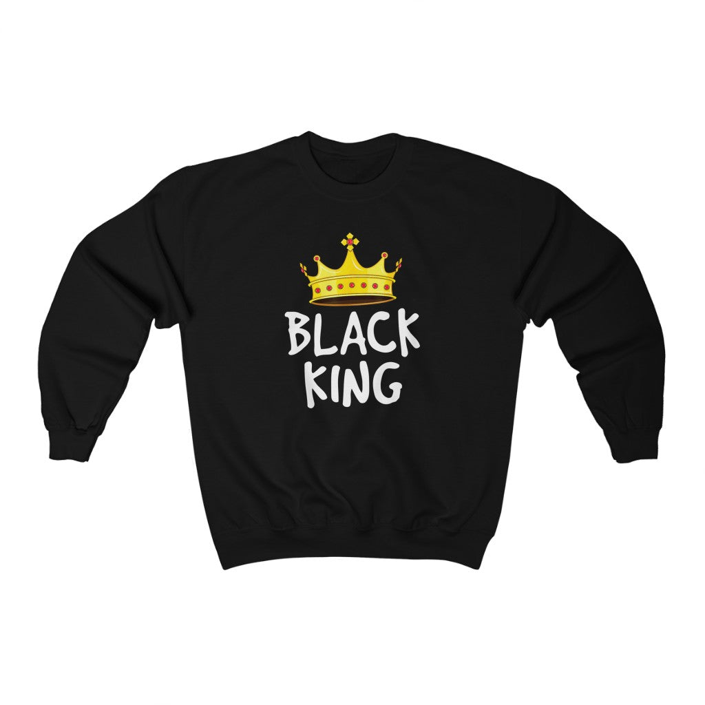 Black King Crown Sweatshirt