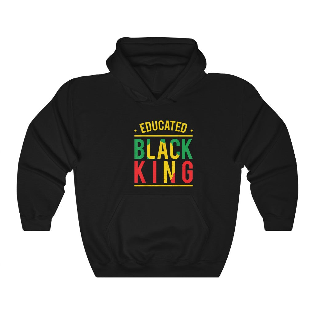 Educated Black King Hoodie