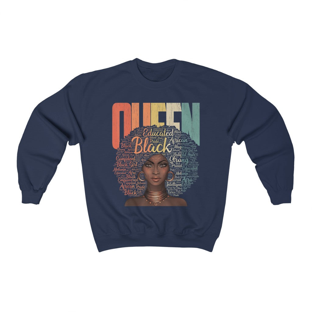 Educated Black Queen Sweatshirt